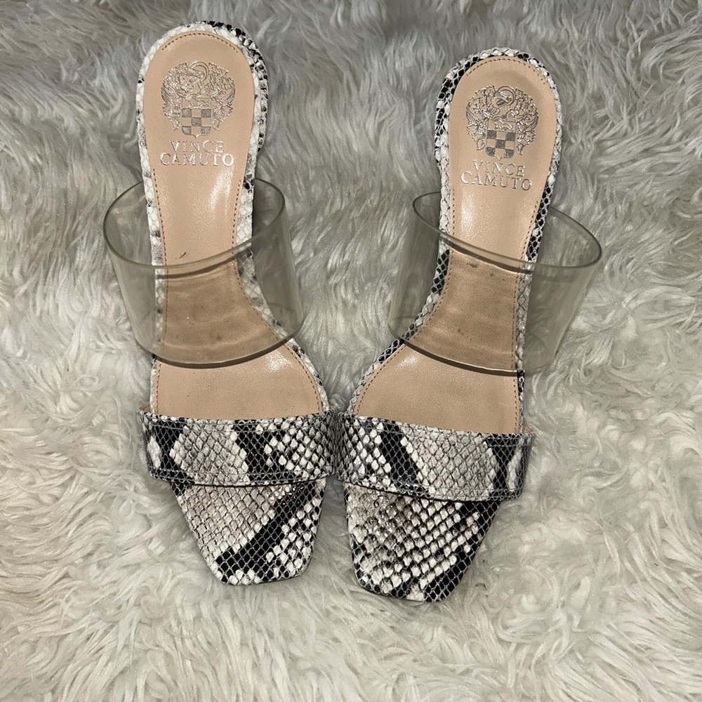 Vince Camuto Python Print Heels - image 3